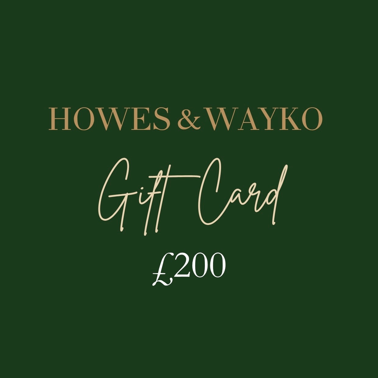 GIFT CARD