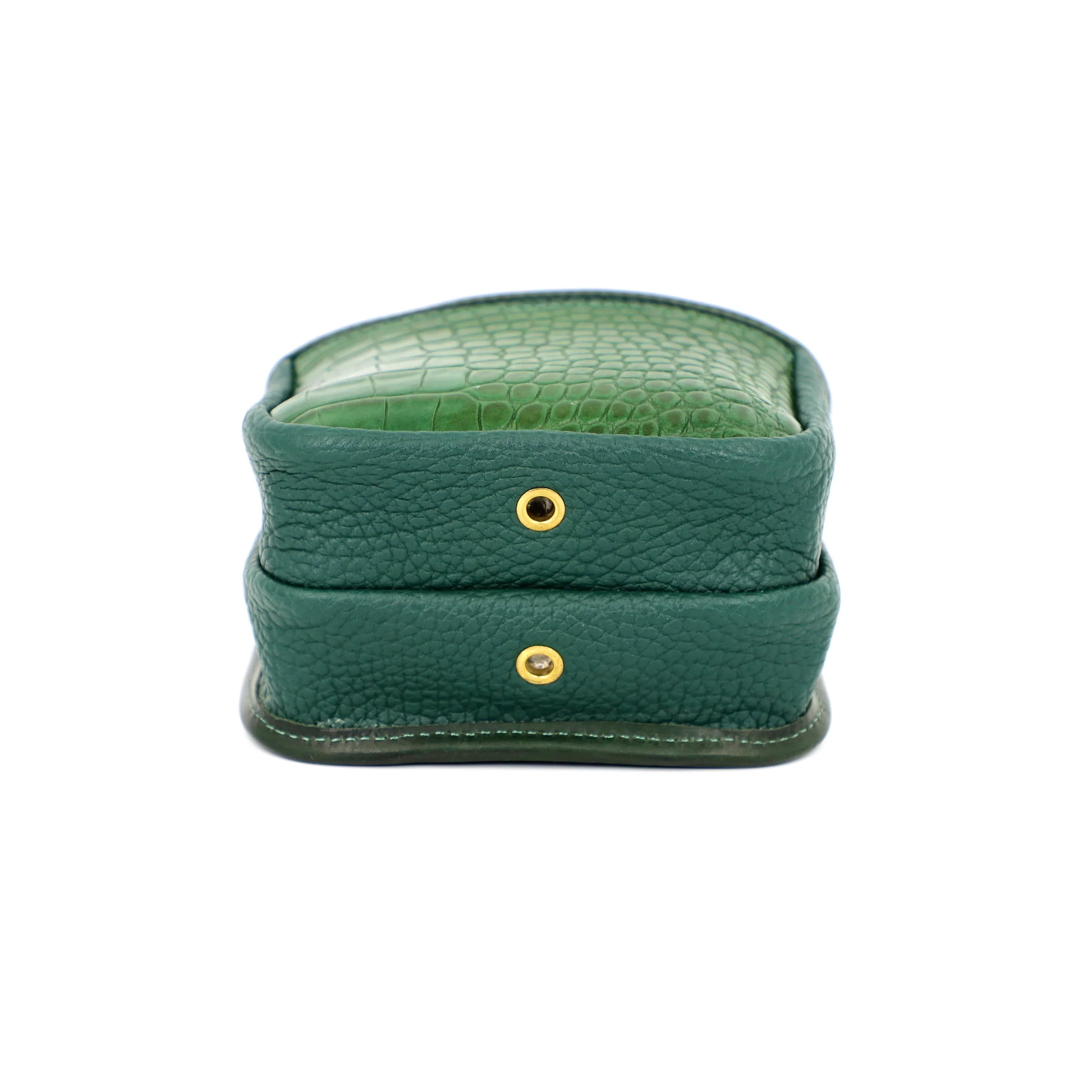 Enyo-Verde/Mock Croc - Shotgun Cartridge Pouch bottom view