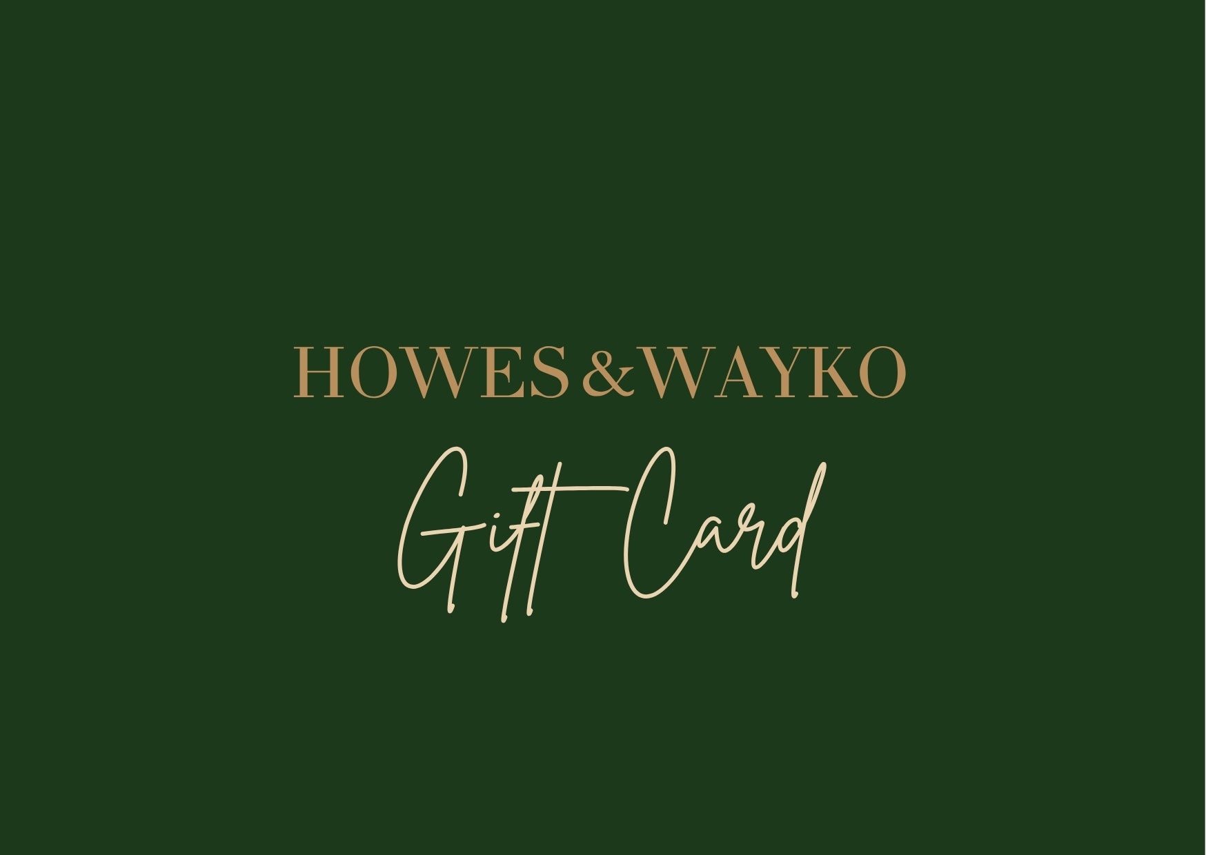 GIFT CARD