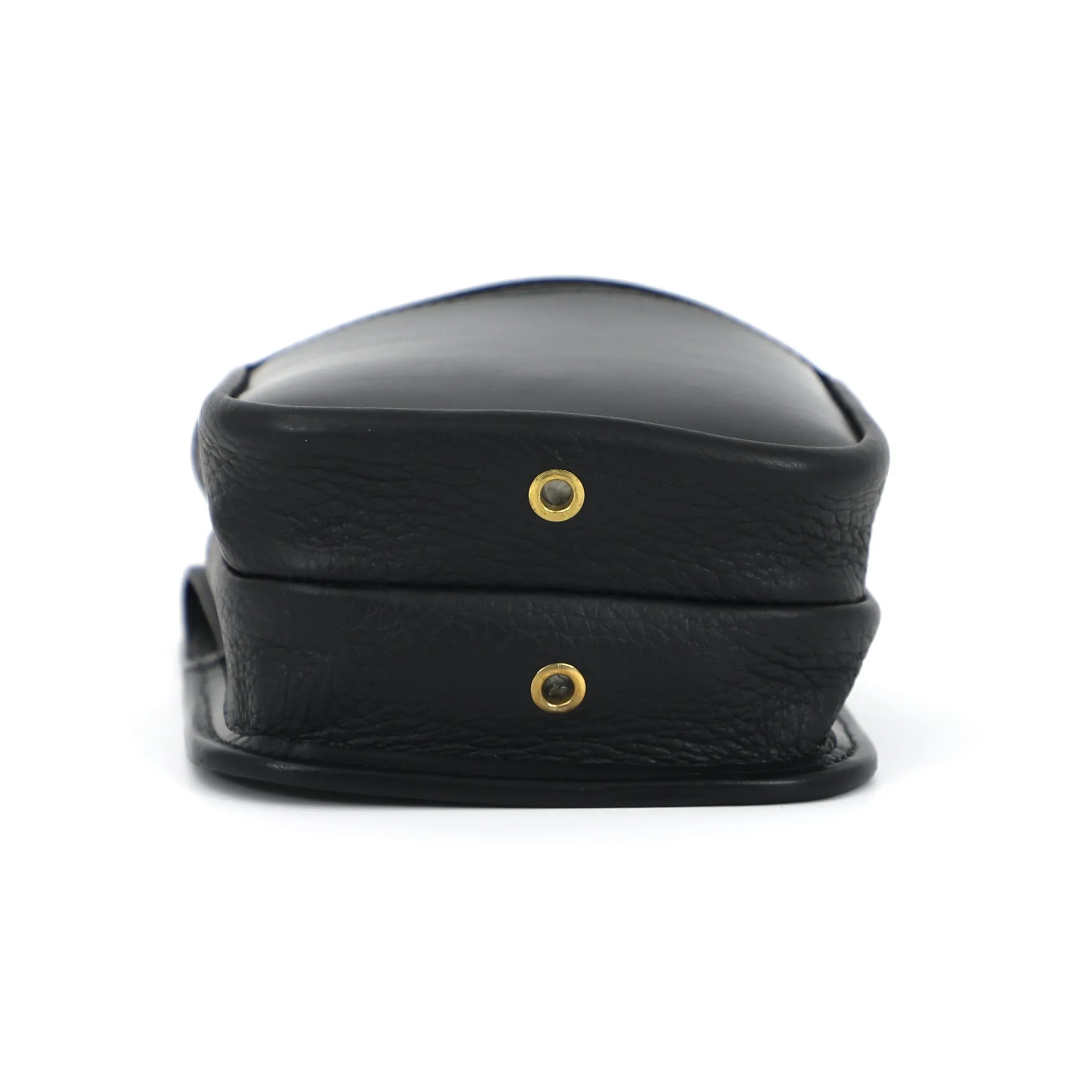 dark cartridge pouch with open flap bottom view