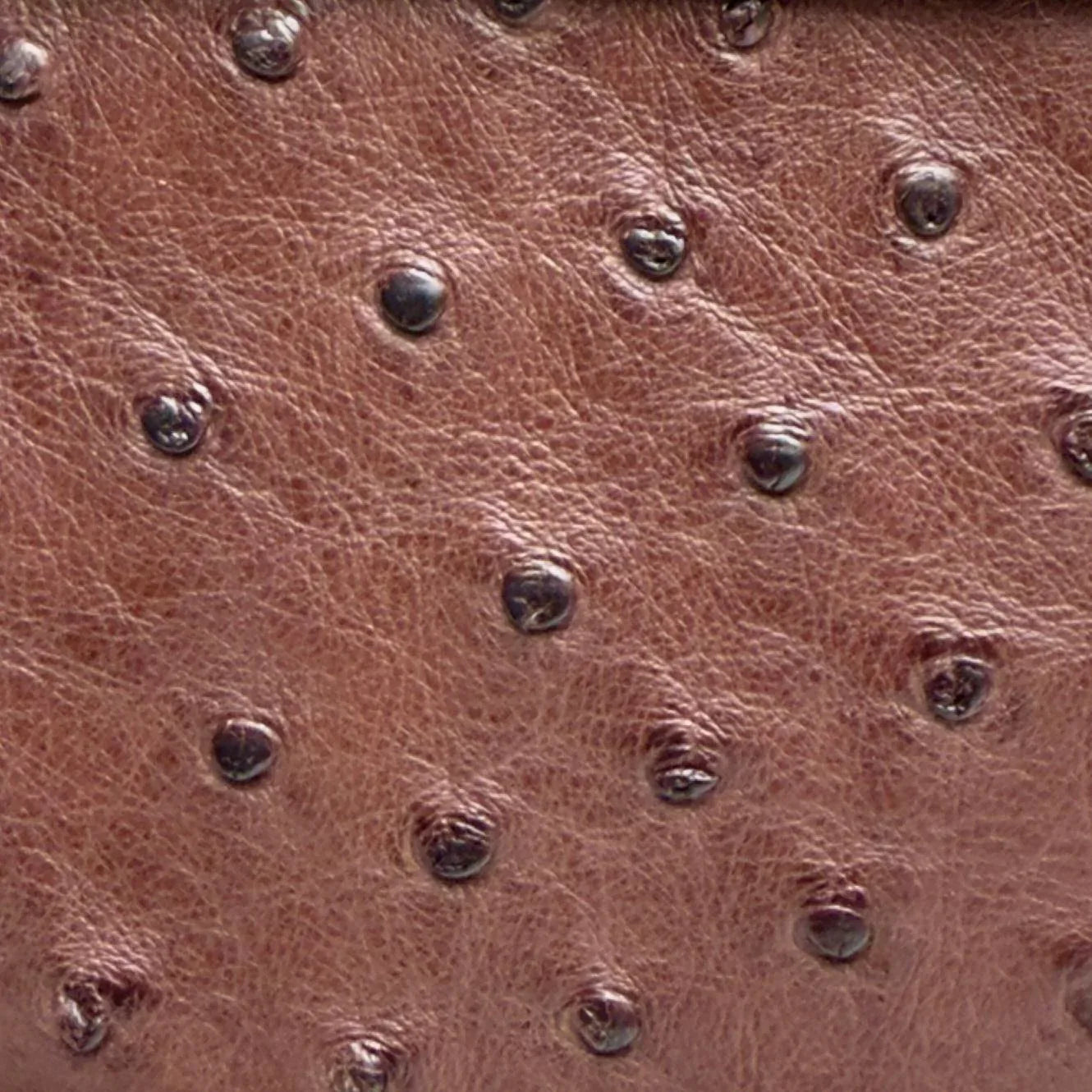 CLÍODHNA TWEED AND BROWN OSTRICH LEATHER TOTE