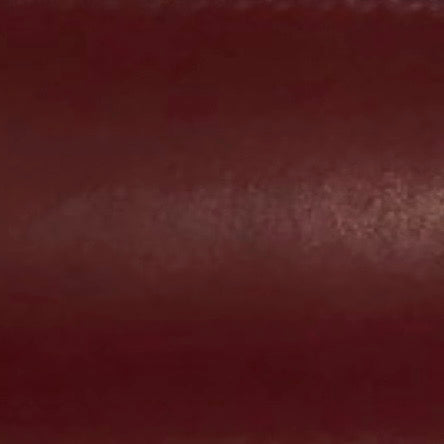 Solid papaya color leather swatch