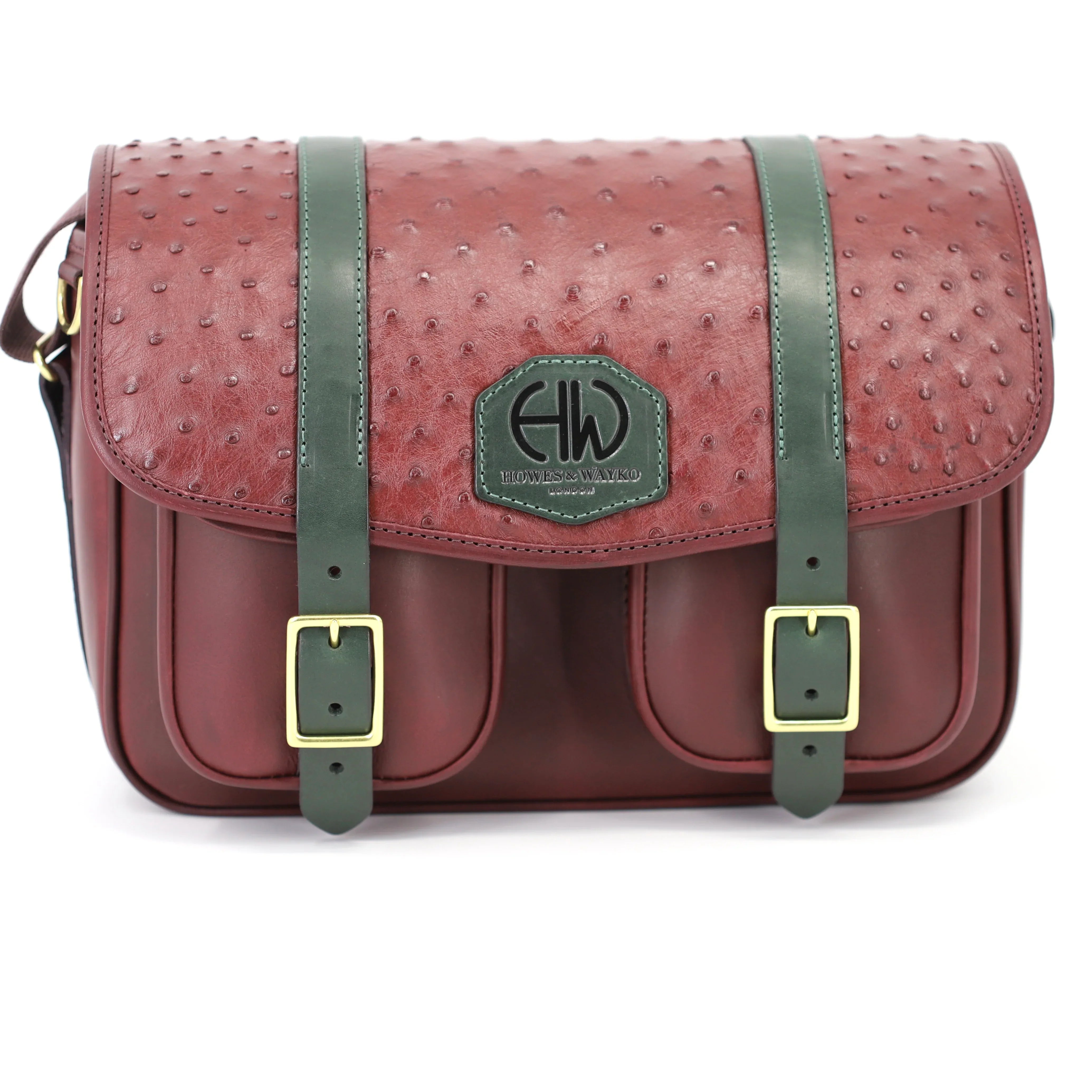 HERA-BURGUNDY-LOU LOU CARTRIDGE BAG MAIN IMAGE FRONT VIEW