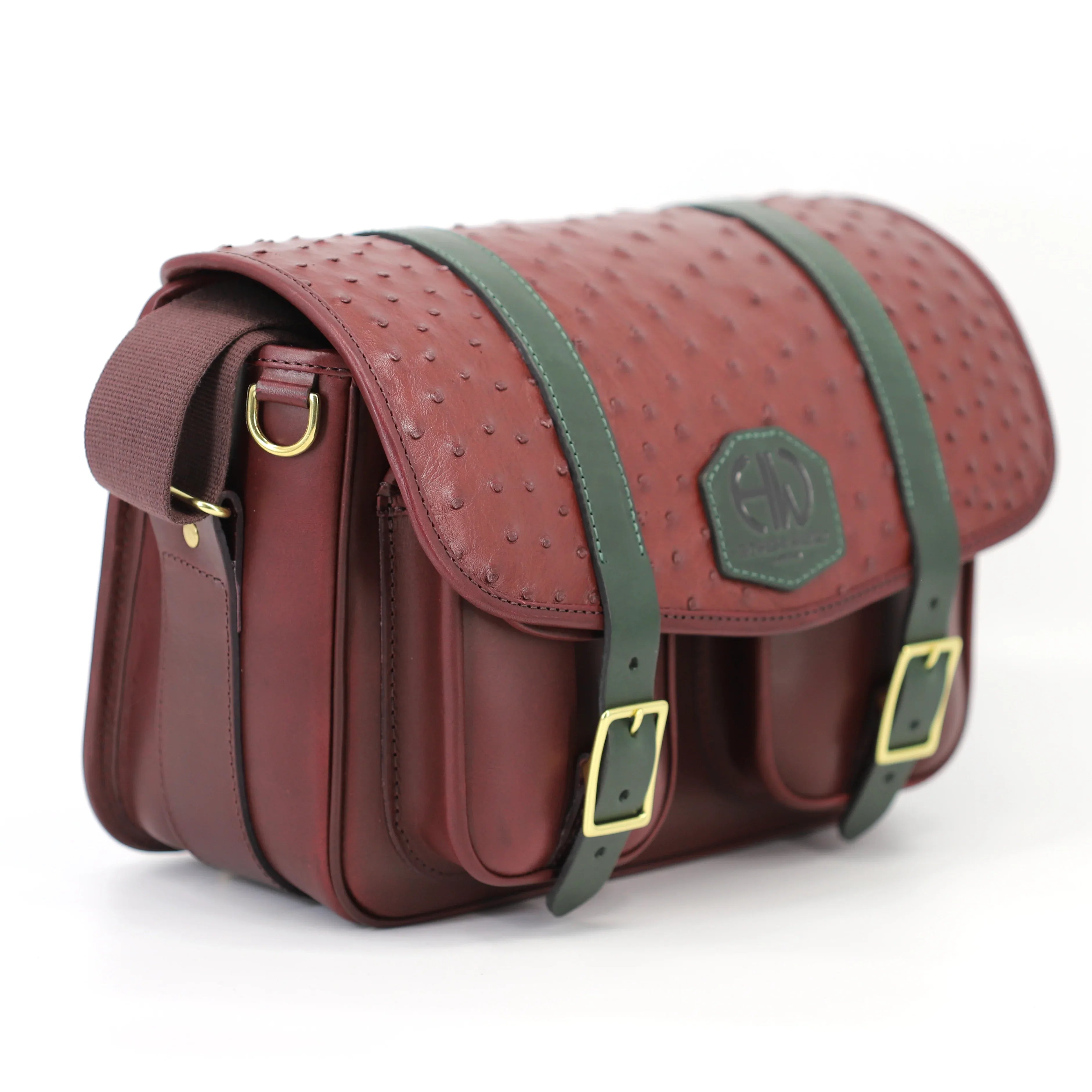 HERA-BURGUNDY-LOU LOU CARTRIDGE BAG OTHER SIDE VIEW