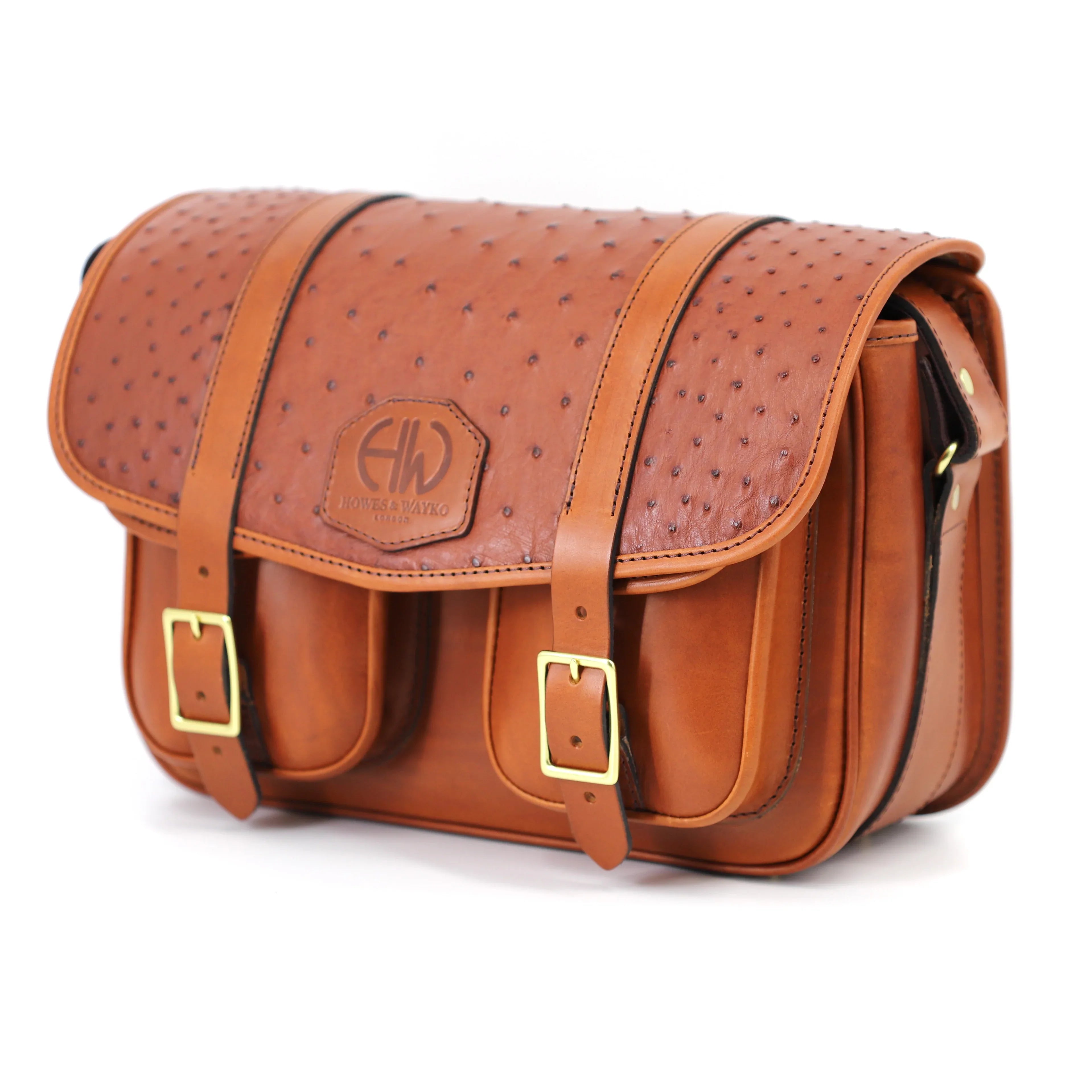 HERA-CHELSEA-OSTRICH CARTRIDGE BAG SIDE VIEW