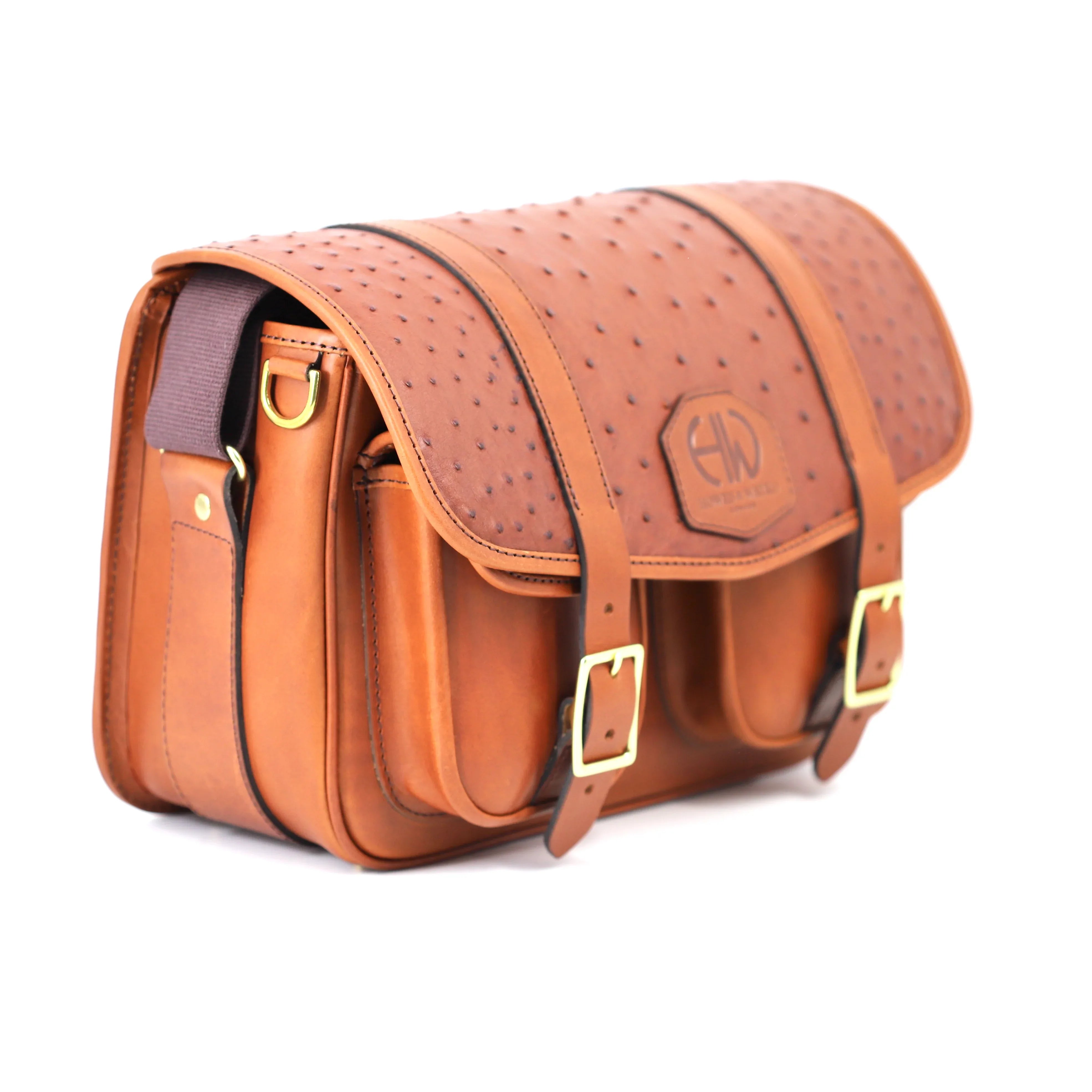 HERA-CHELSEA-OSTRICH CARTRIDGE BAG OTHER SIDE VIEW