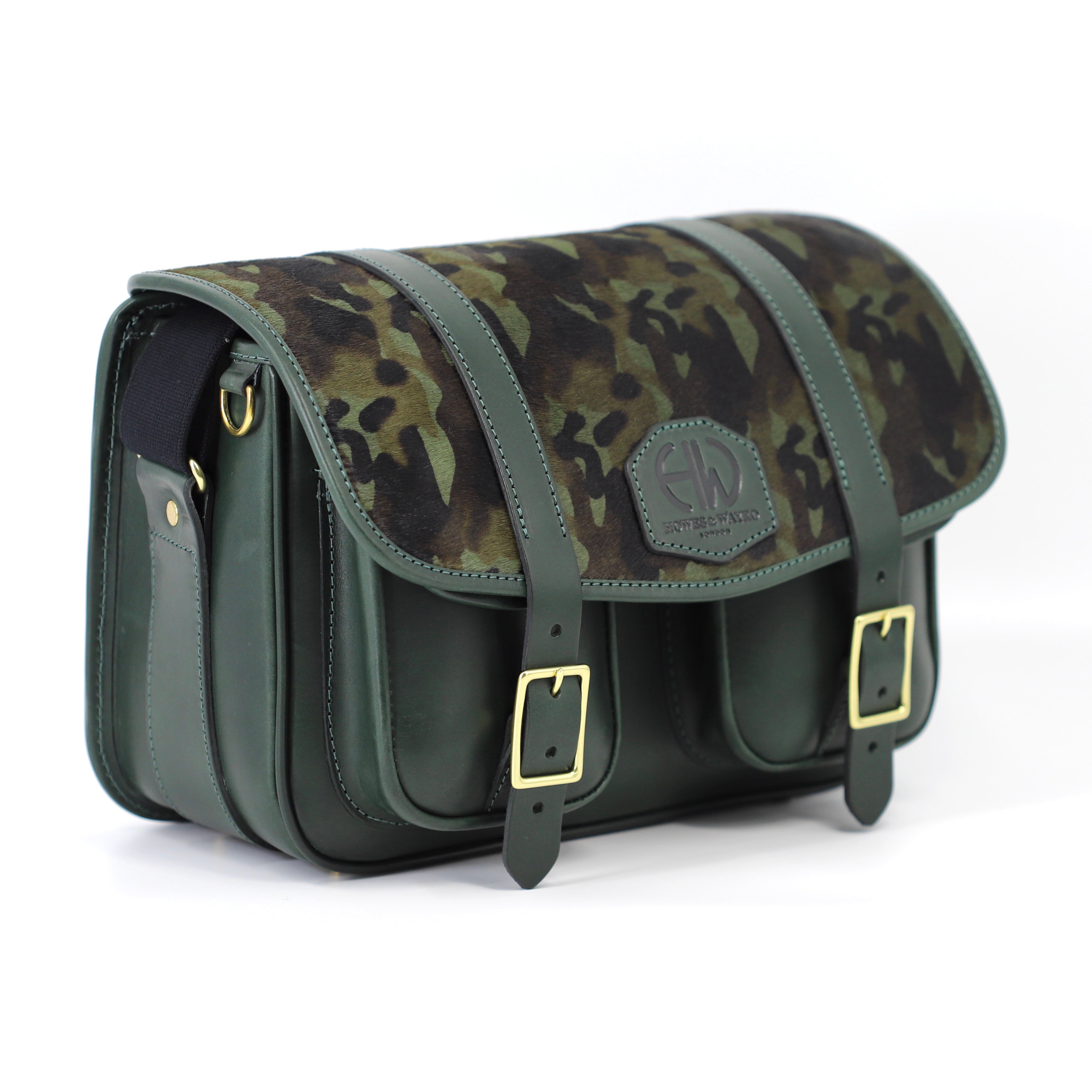 Hera - Green/Camouflage Cartridge Bag other side view
