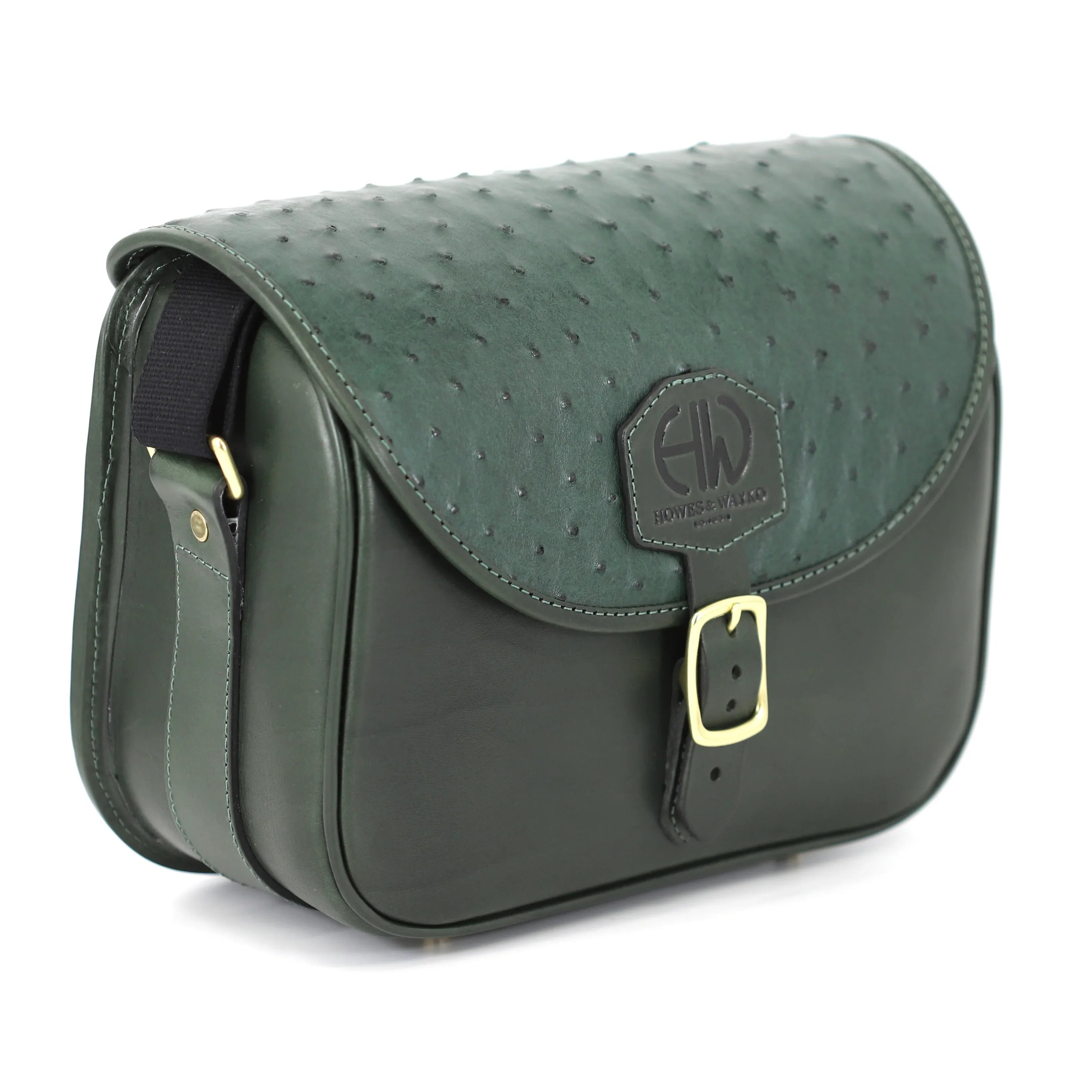 Freya-Eden Ostrich - Shooting Cartridge Bag side view