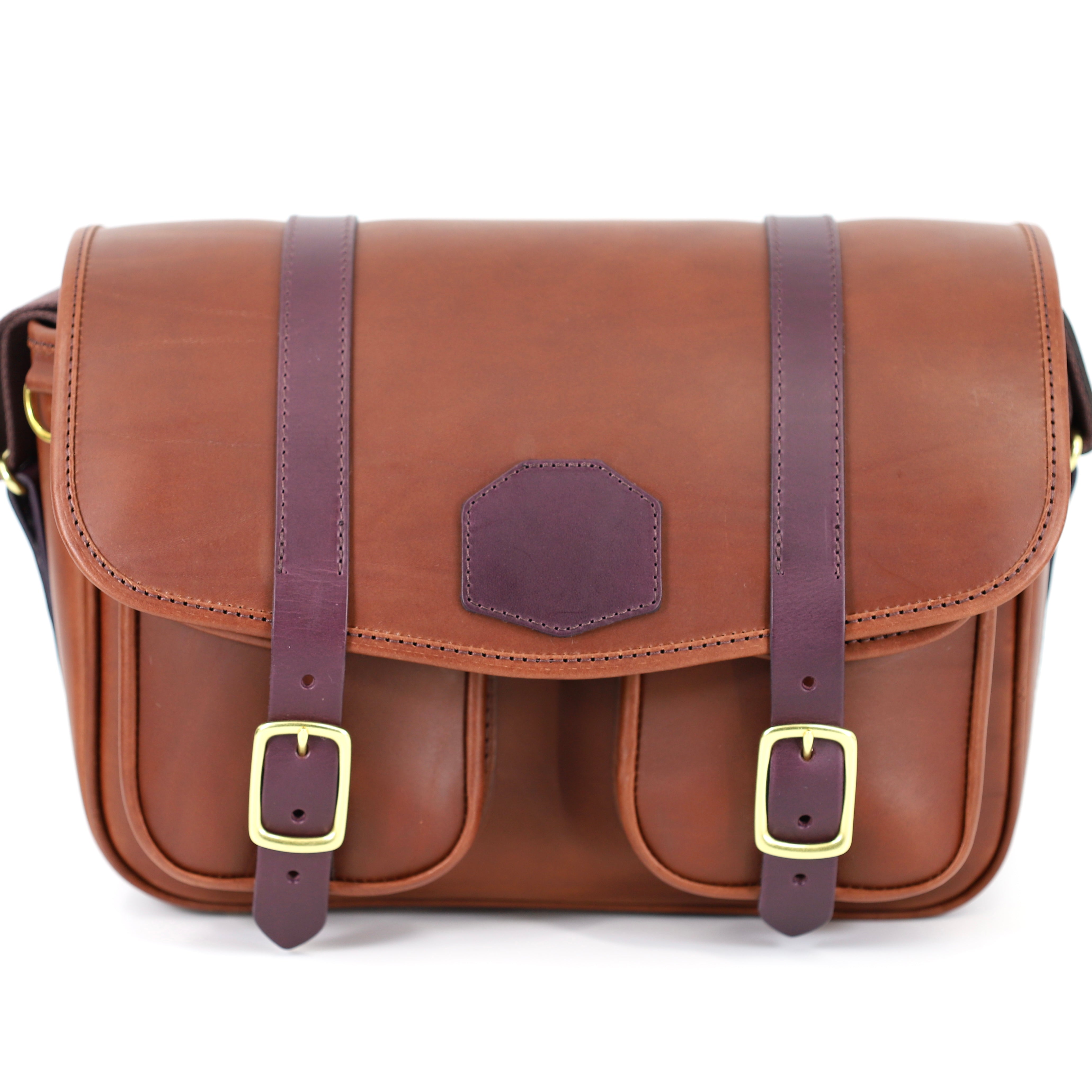 Hera Cindy - Premium Shooting Cartridge Brown Bag front view