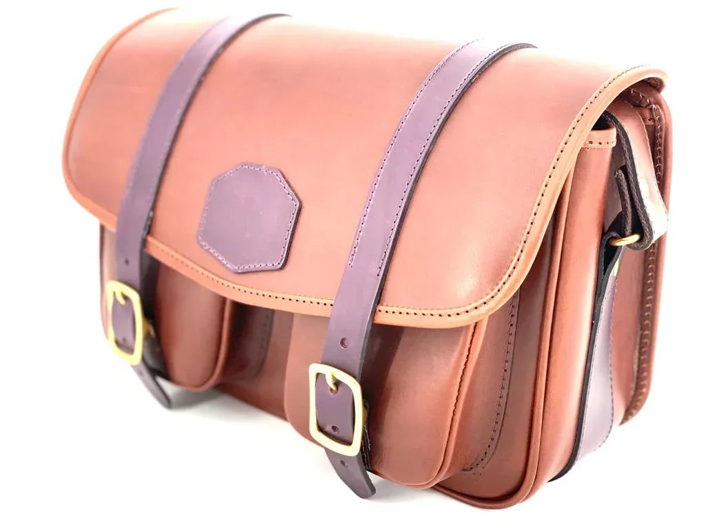 Hera Cindy - Premium Shooting Cartridge Brown Bag slightly side close up view