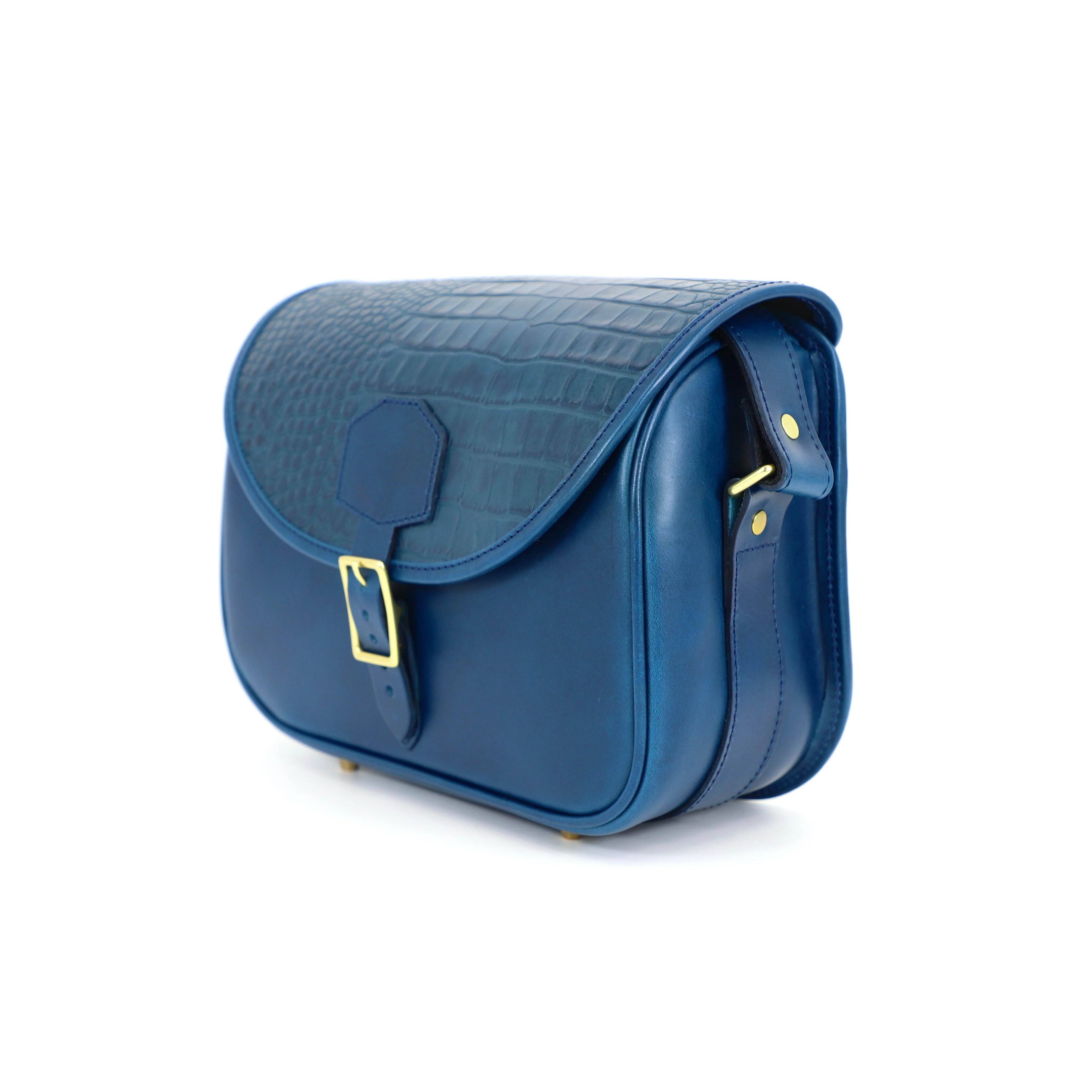 freya exotic blue shooting cartridge bag