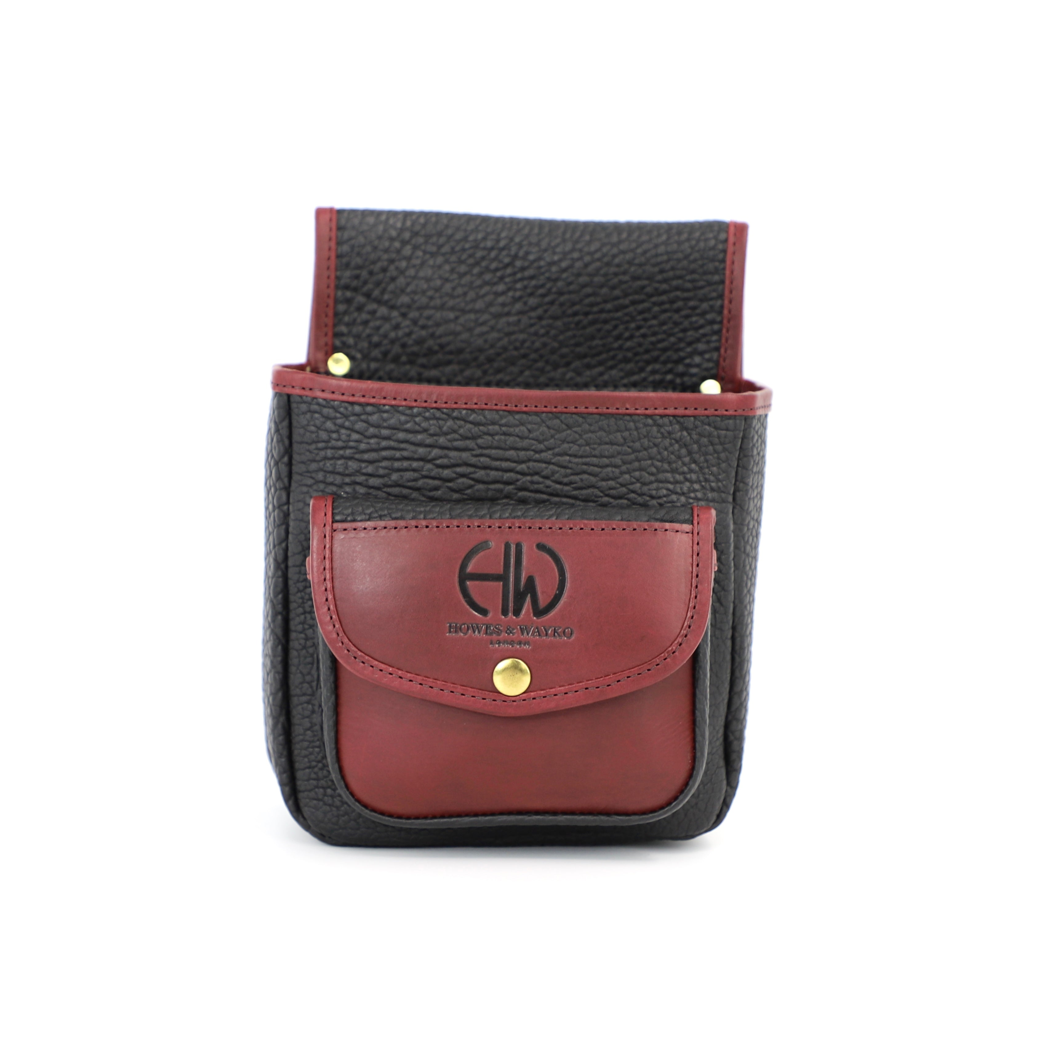 Hella Dalia - Shotgun Cartridge Pouch, Shooting Accessories soft leather cartridge carrier front view
