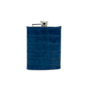 ACAN BLUE MOCK CROC FLASK