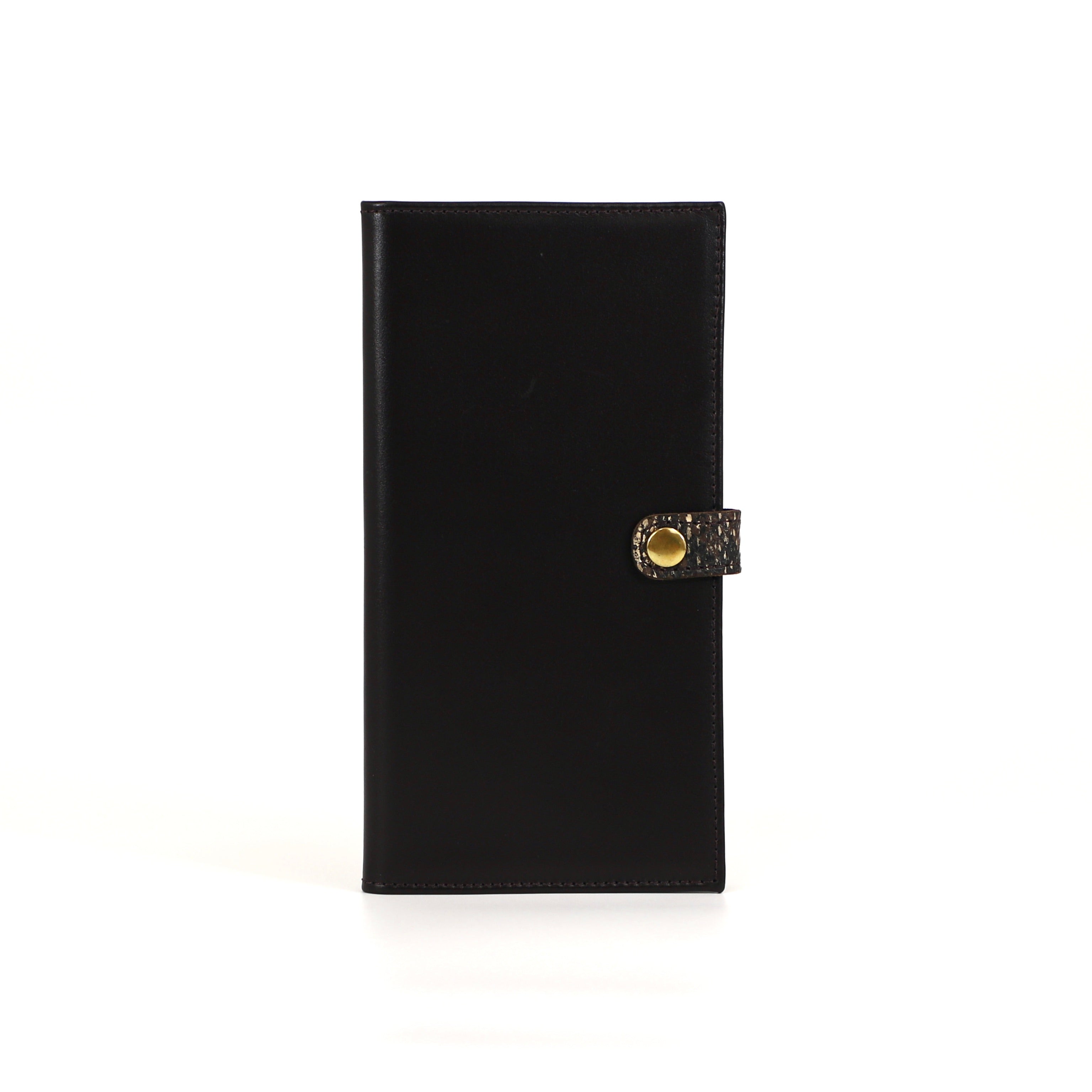 EOS- BROWN CERTIFICATE WALLET WITH SNAKE
