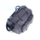 British Made Erin Olivia Navy - Shooting Range Bag top view