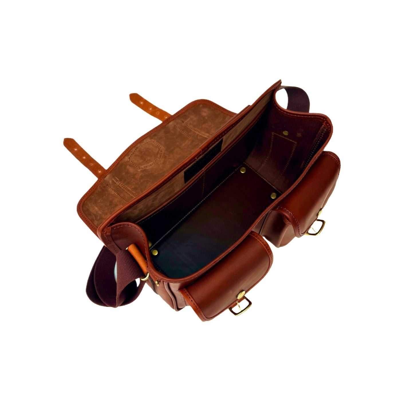 HERA  CARTRIDGE BAG PAPAYA AND TAN
