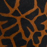 close up of Giraffe print material