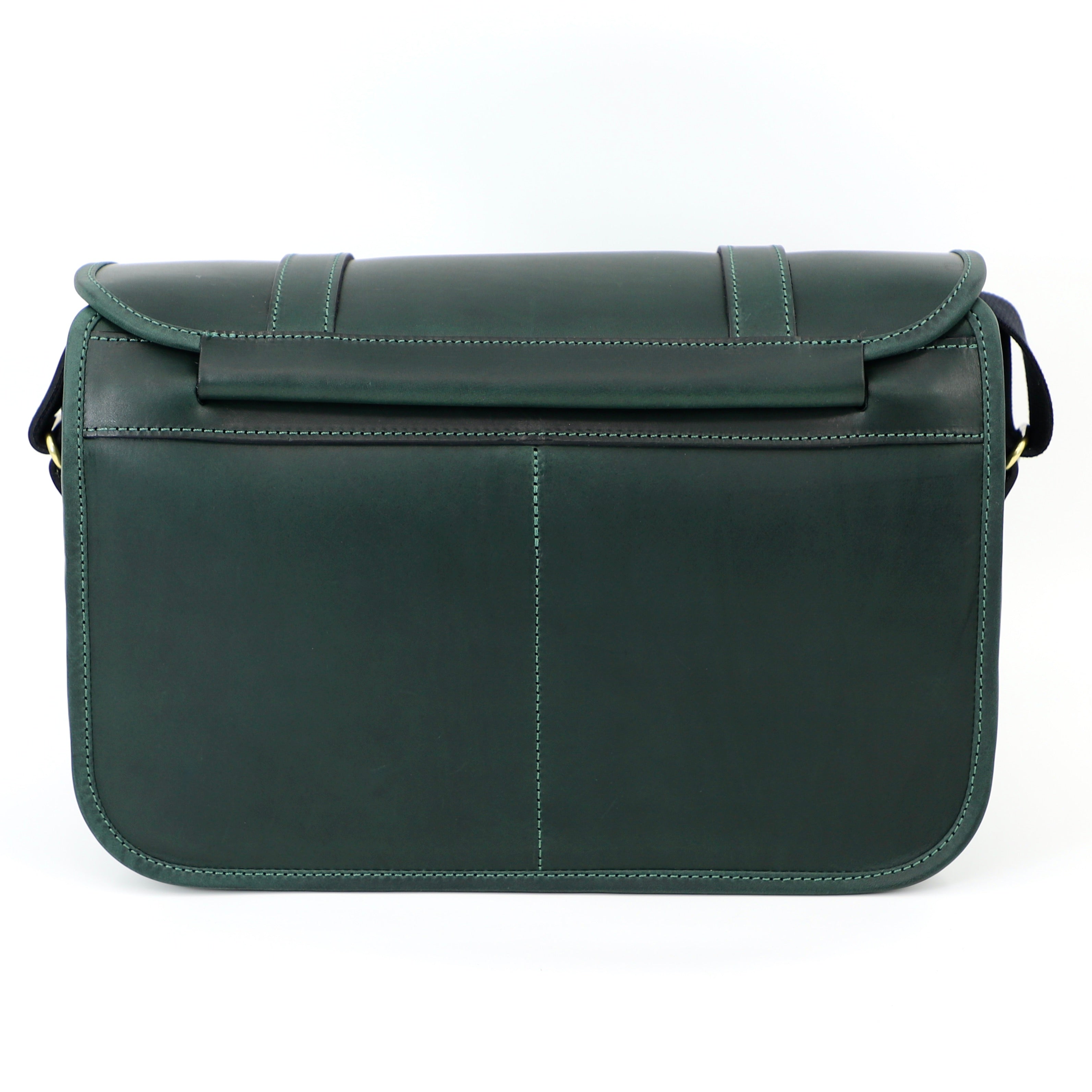 back of the bag view of green range bag