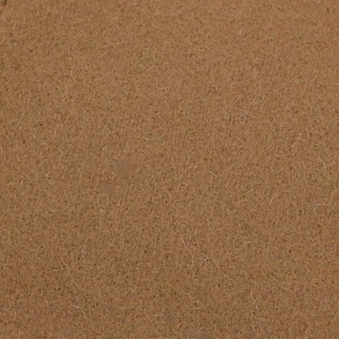 close up of tan wool material