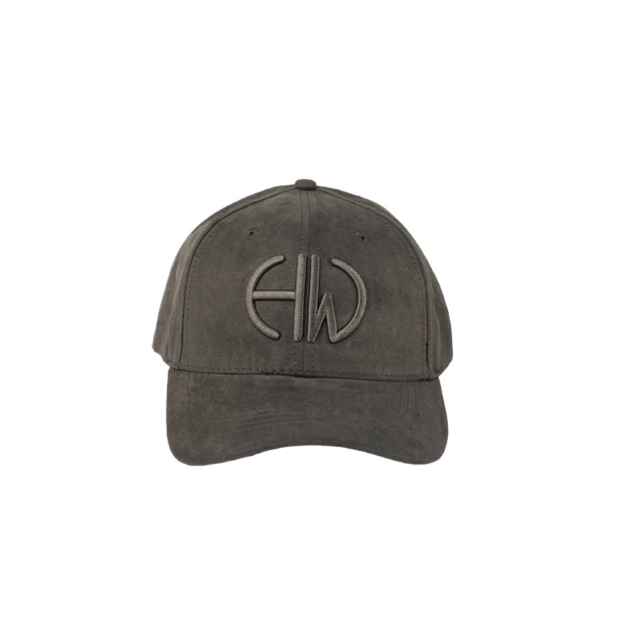 Charcoal Gray cap with a Howes and Wayko logo on a white background