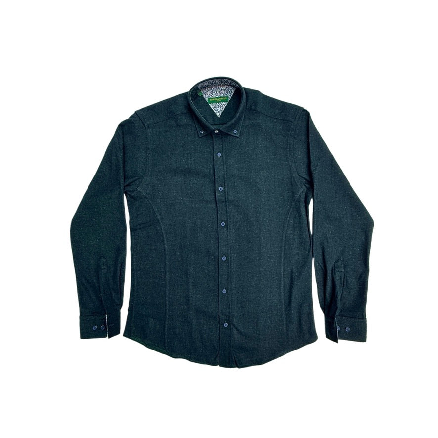 dark green cotton skirt