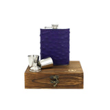 ACAN PURPLE OSTRICH FLASK