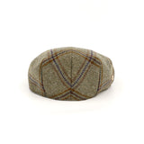 ASTRIA Tweed Flat Cap British Made - Shooting Flat Caps rear view