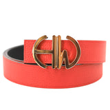 Diana-Red double sided belt
