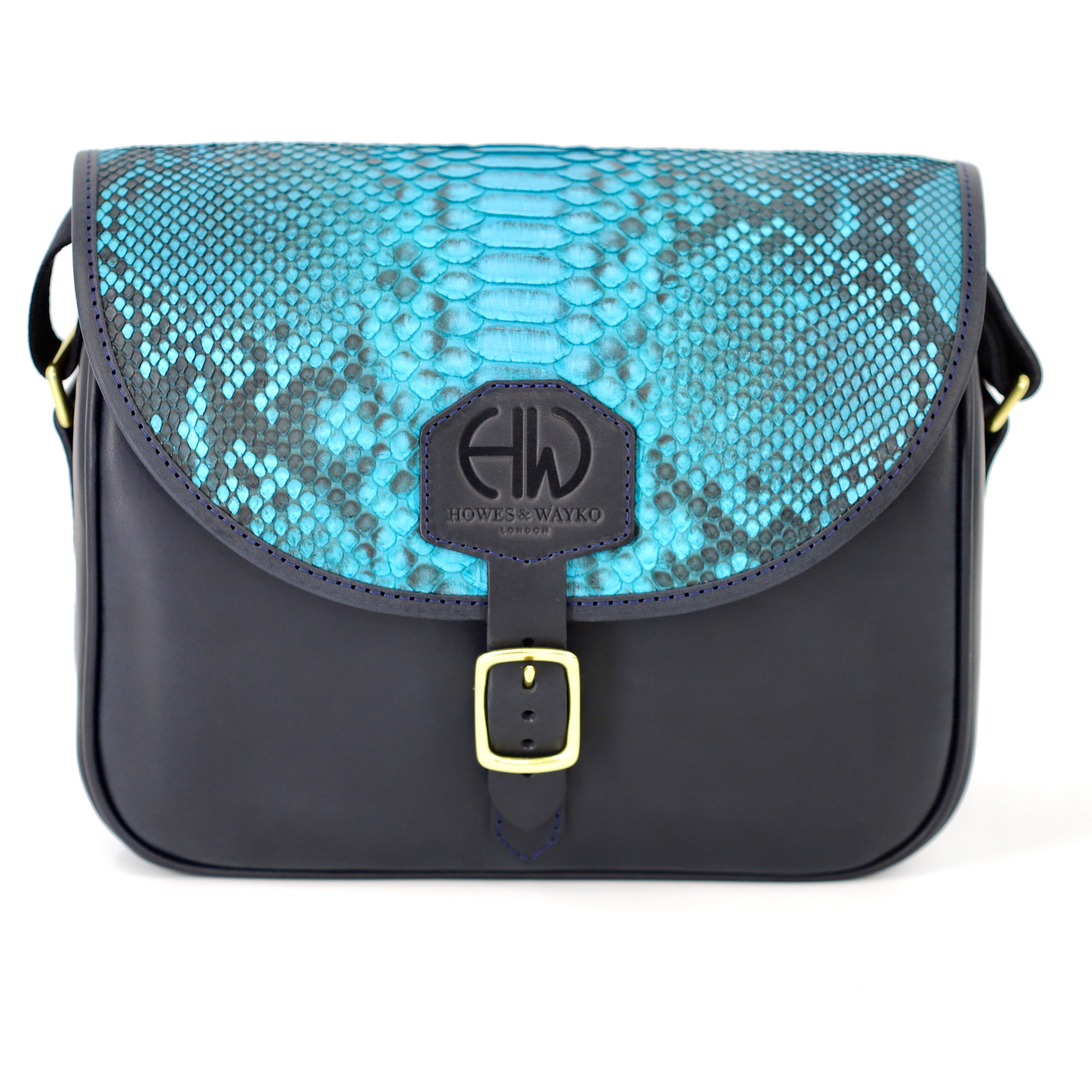 Freya-Blue Snake Shooting Cartridge Bag  main image front view