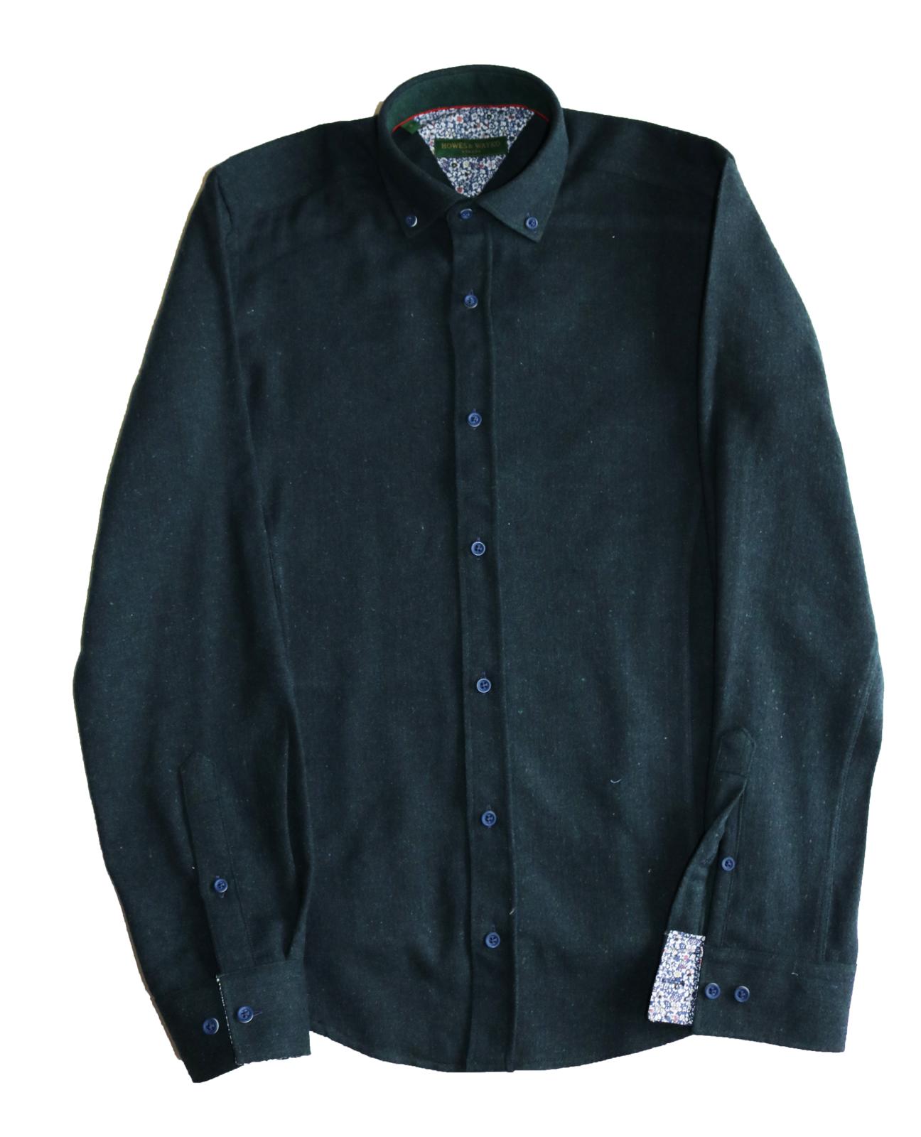 Maple Shirt Green - Essential Shooting Clothing main image front view