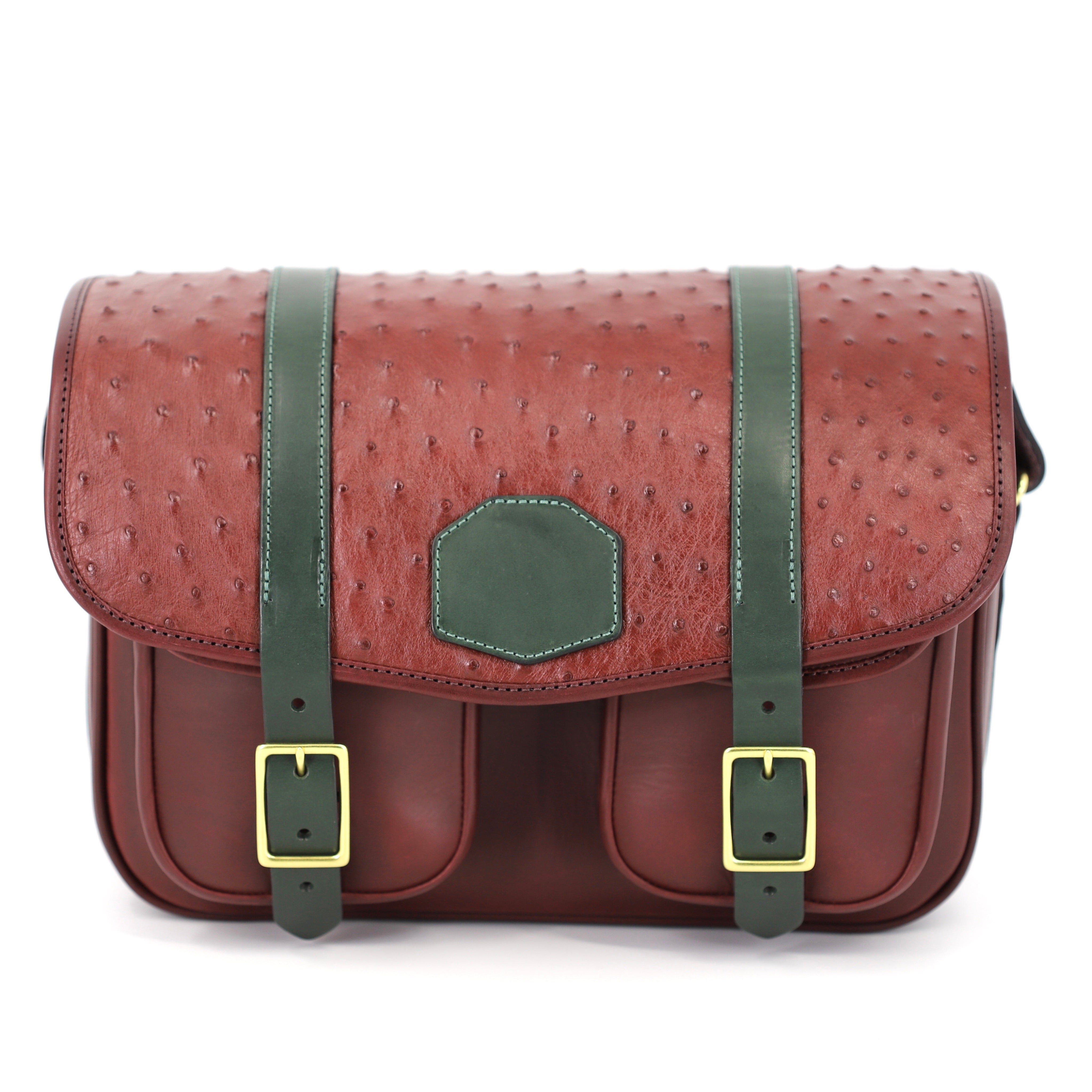 HERA-BURGUNDY-LOU LOU CARTRIDGE BAG FRONT VIEW