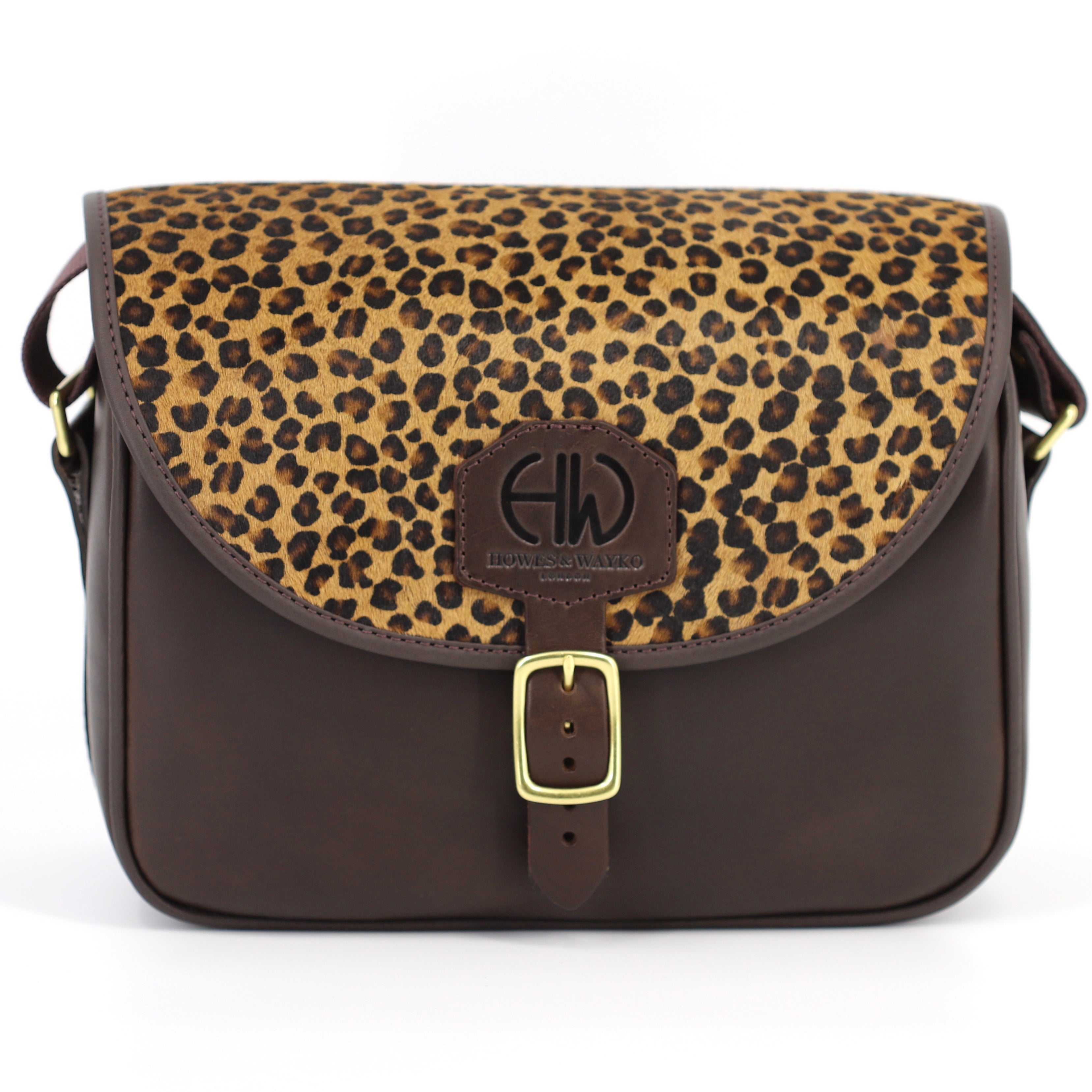 Freya/Abba - Premium Shooting Cartridge Bags leopard print main image front view