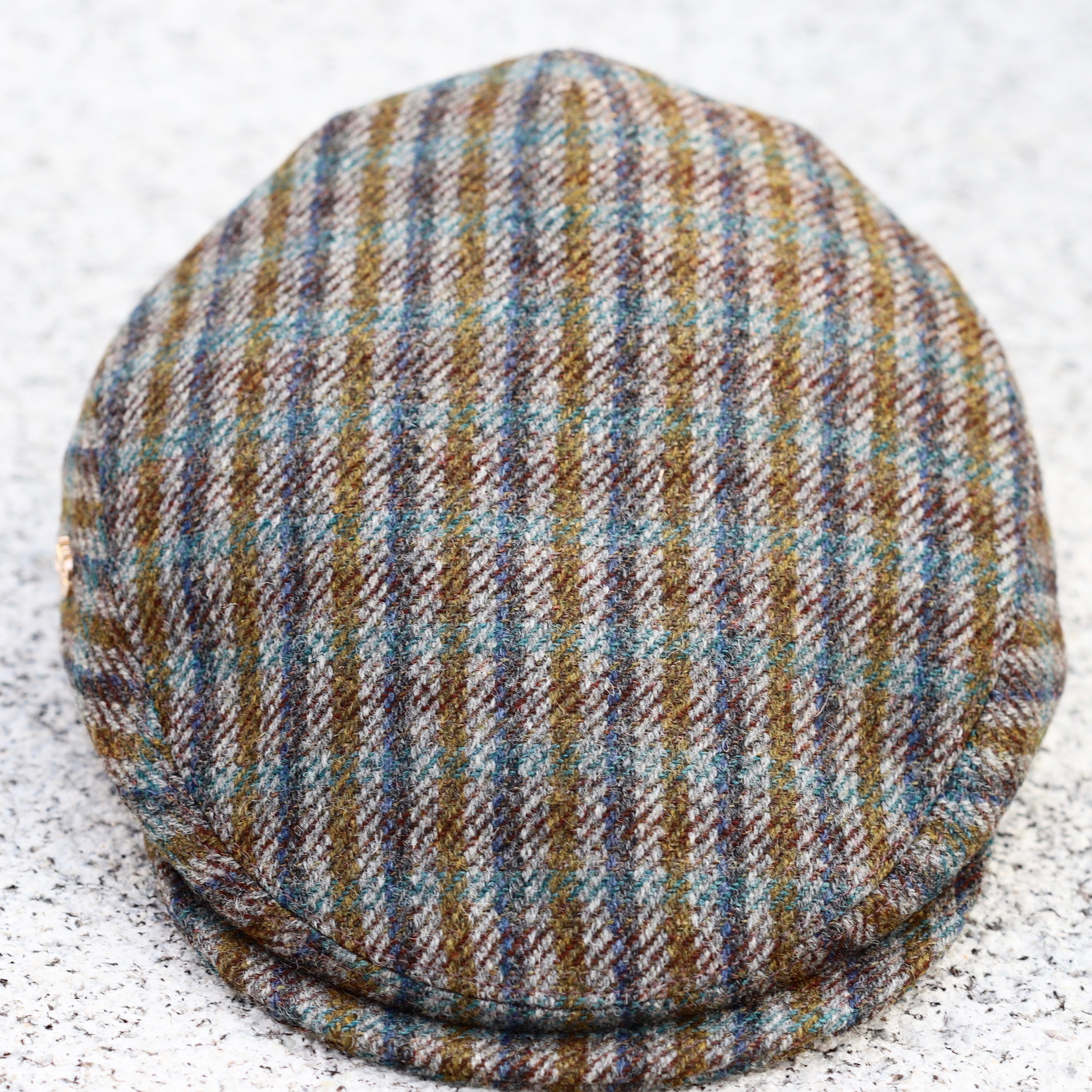 luna tweed cap shooting flat caps top view 