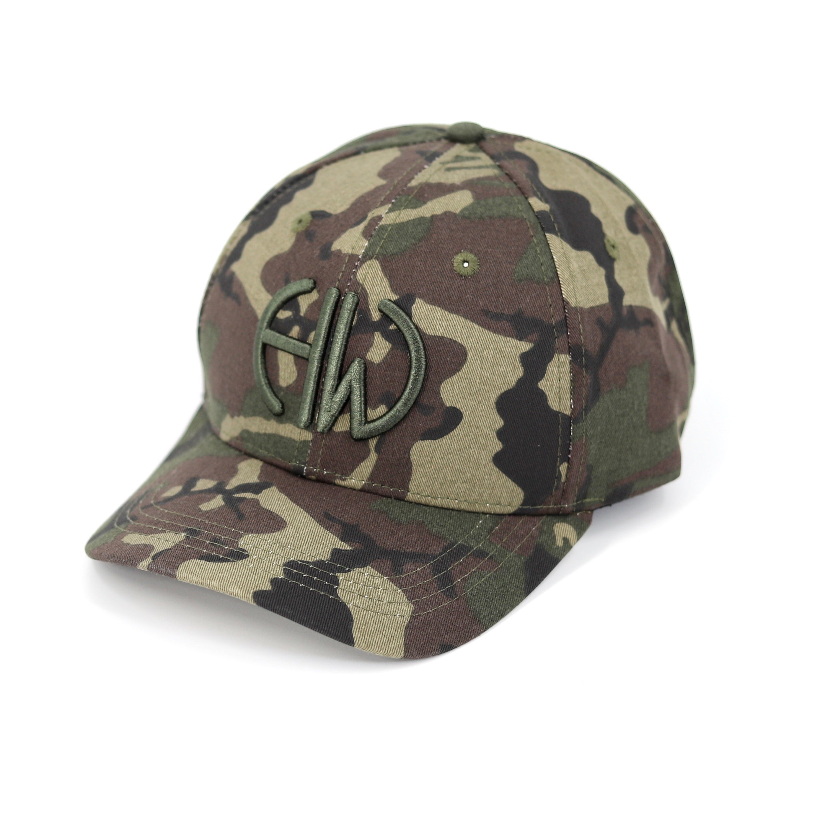 Iris Camouflage Baseball Cap - Shooting Baseball Caps side view
